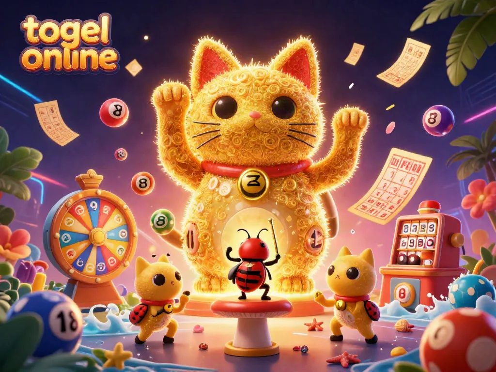 Menyambut peluang menang togel online dengan karakter keberuntungan dan elemen mendebarkan.