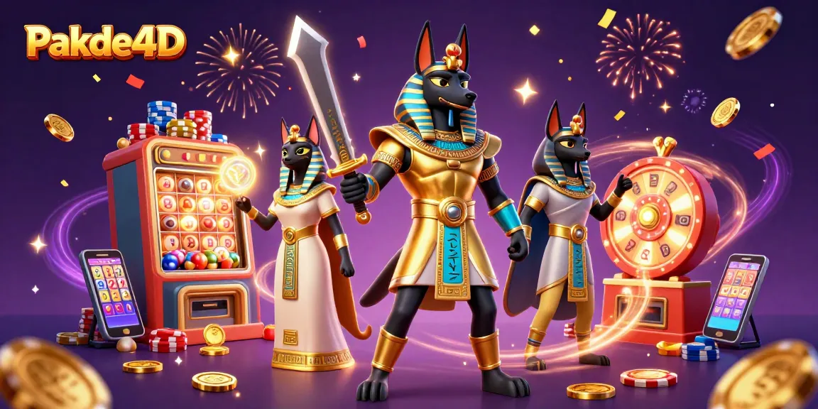 Pakde4D offers thrilling lottery experiences with energized characters and vibrant game elements.
