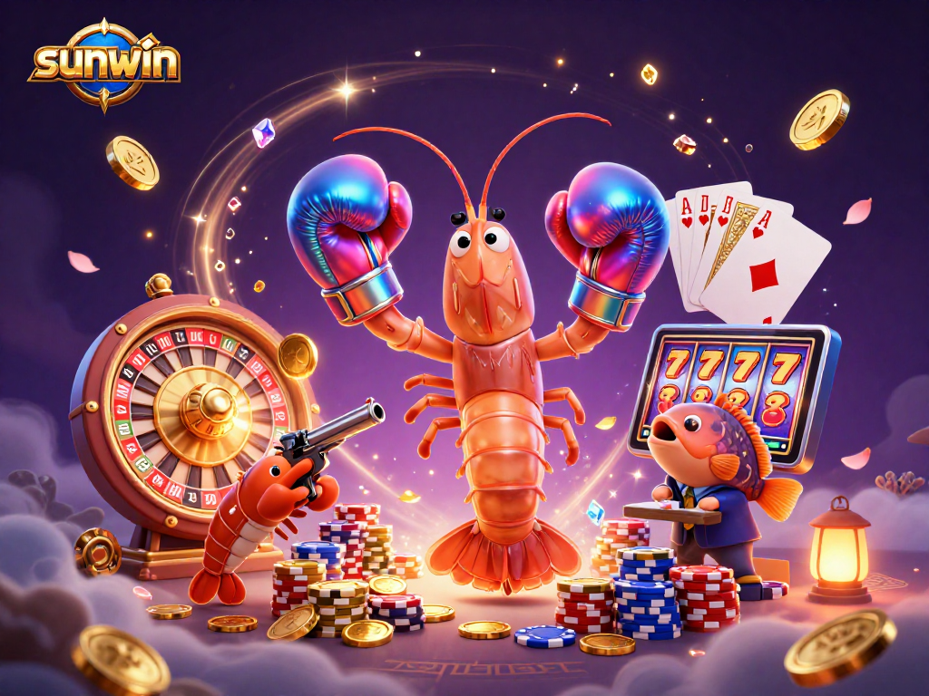 Experience sunwin's thrilling gameplay with vibrant characters and dazzling casino elements.