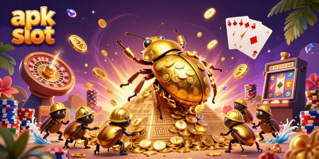 Memenangkan jackpot dengan apk slot di dunia kasino yang penuh warna dan hiburan.