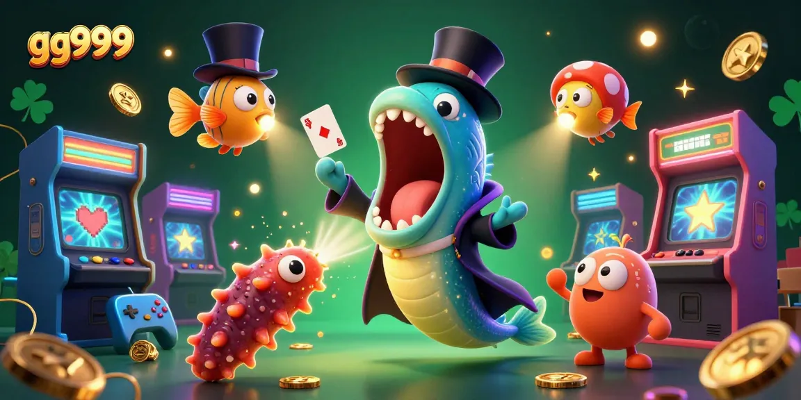 Menangkan jackpot di gg999 dengan ilustrasi 3D permainan slot yang penuh warna dan menarik.