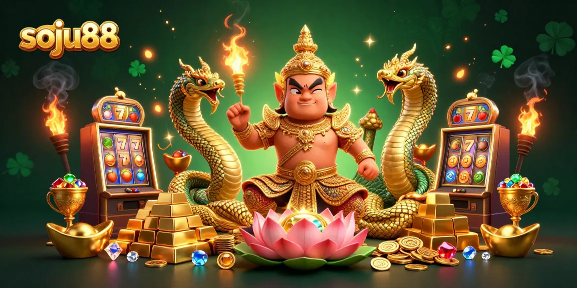 Experience thrilling wins with soju88's engaging slot games featuring dynamic gold and gems