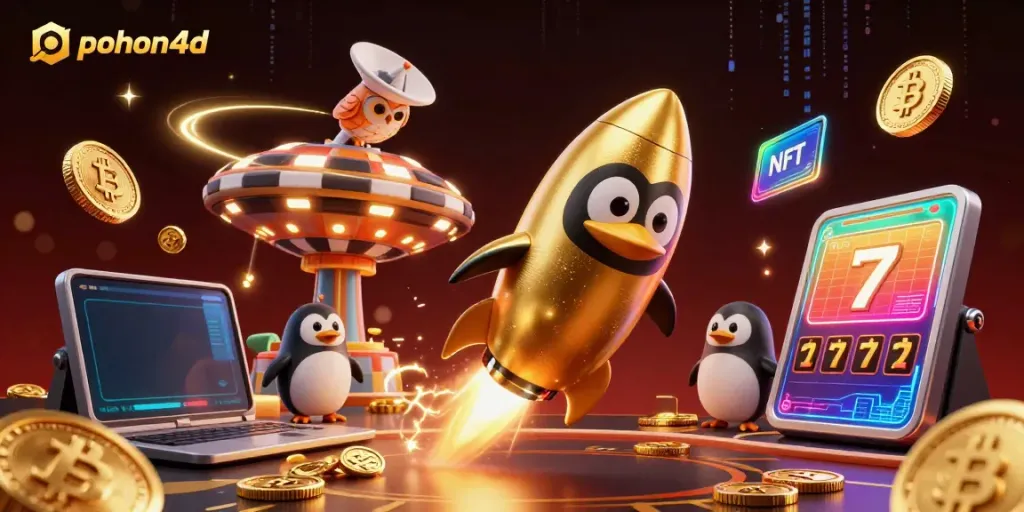 Experience the thrill of pohon4d with a vibrant casino-themed 3D space adventure.