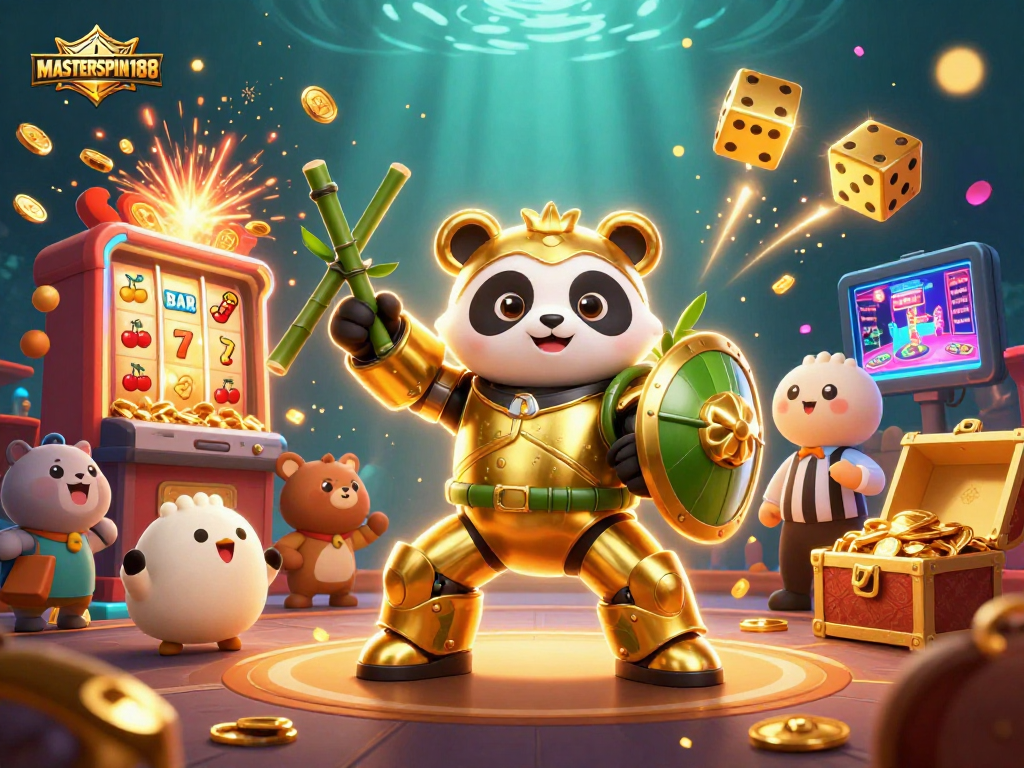 Experience the excitement of gambling at MASTERSPIN188 with thrilling 3D casino action.
