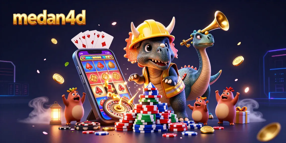 medan4d menghadirkan pengalaman bermain yang unik dengan kartu dan chip poker berwarna-warni