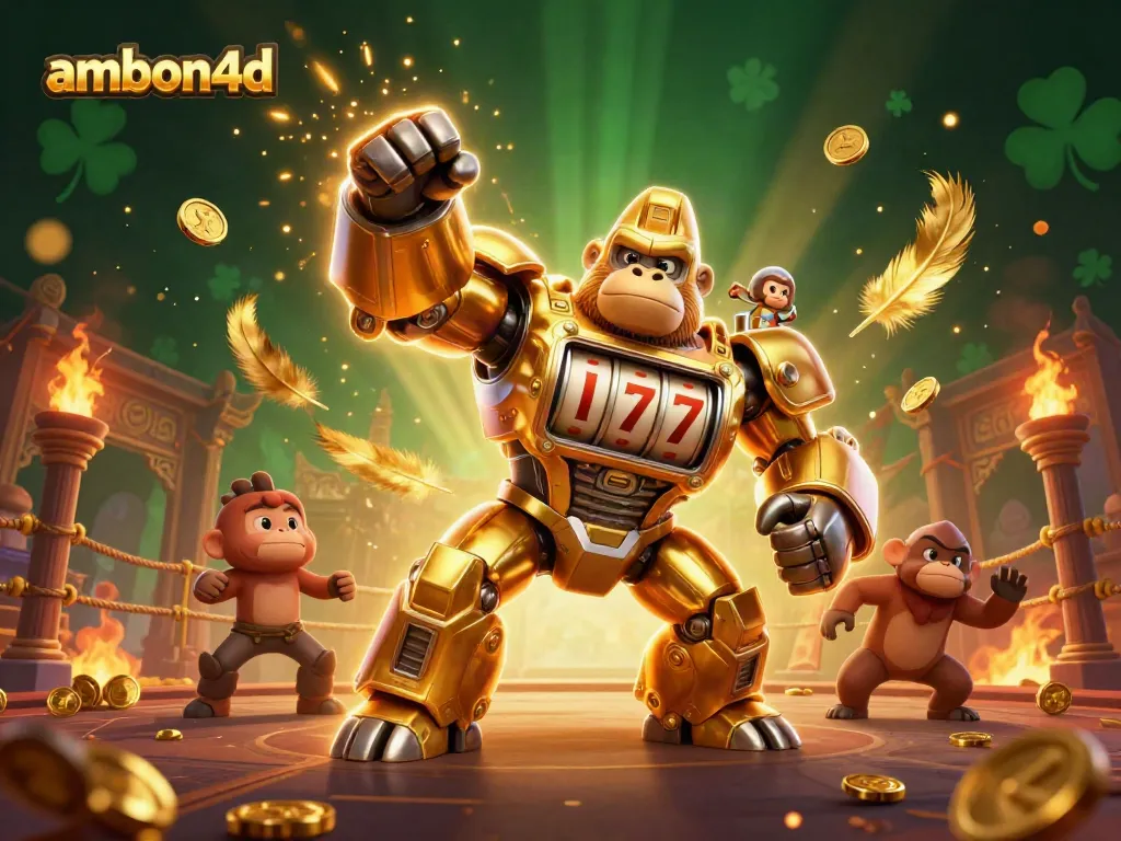 Engage with ambon4d's thrilling gaming dynamics featuring exciting 3D characters and vibrant casino elements.