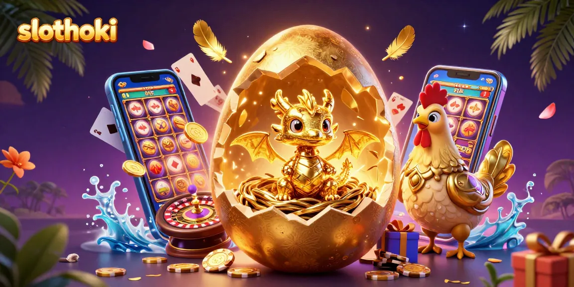 slothoki menghadirkan ilustrasi slot online dengan elemen kasino yang mengesankan dan dinamis