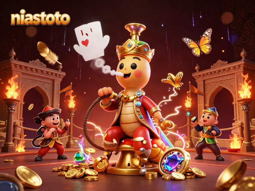 Experience niastoto with engaging casino gameplay featuring vibrant characters and rich visual elements.