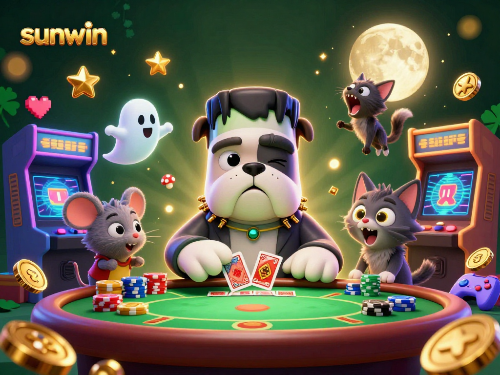 Experience the thrill of sunwin poker as playful characters unleash winning strategies!