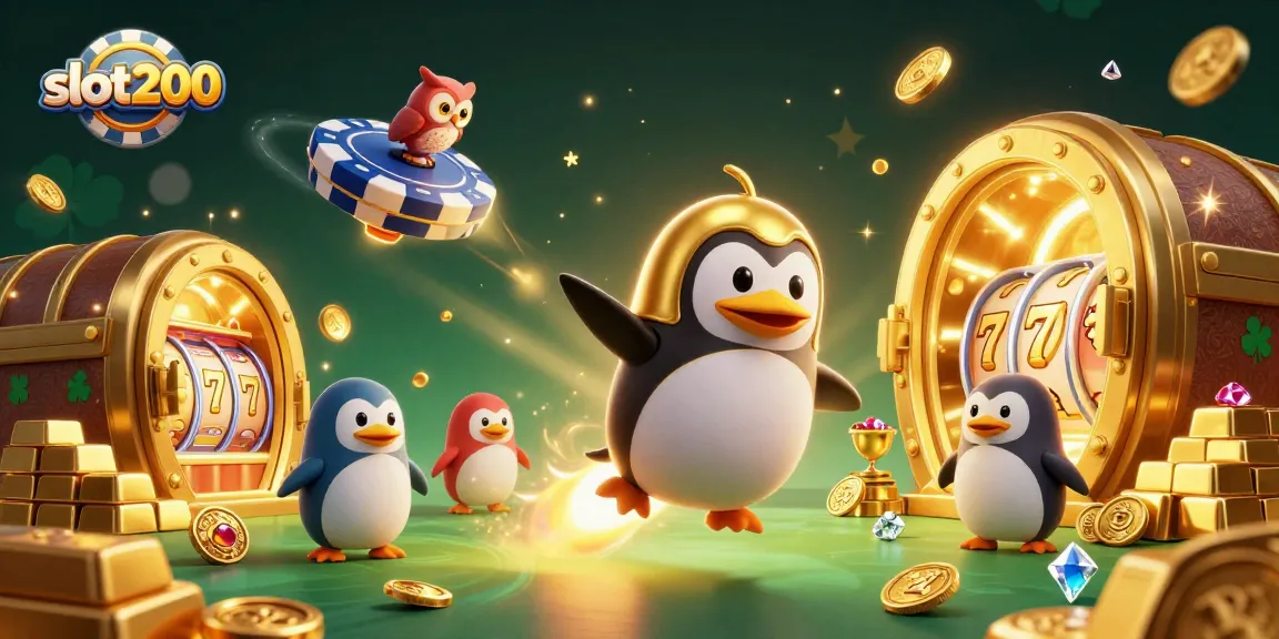 Menangkan jackpot luar biasa di slot200 dengan ilustrasi yang penuh energi dan elemen kasino berkilau.