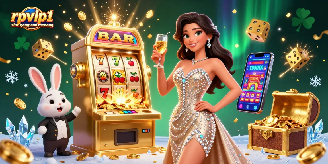 Win exciting prizes with rpvip1 slot gampang menang in a vibrant casino scene bursting with action.