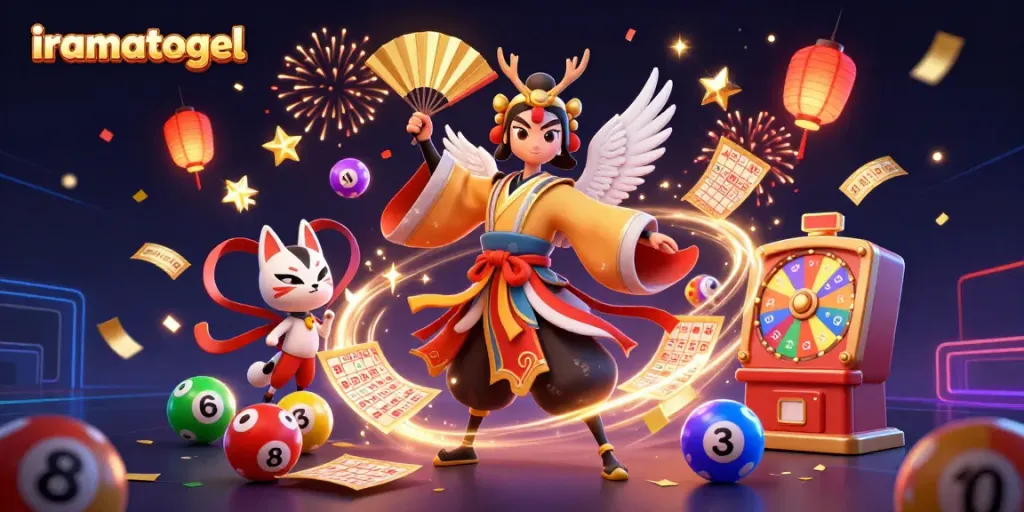 Play and win at Iramatogel while enjoying exciting lottery games and vibrant casino visuals.