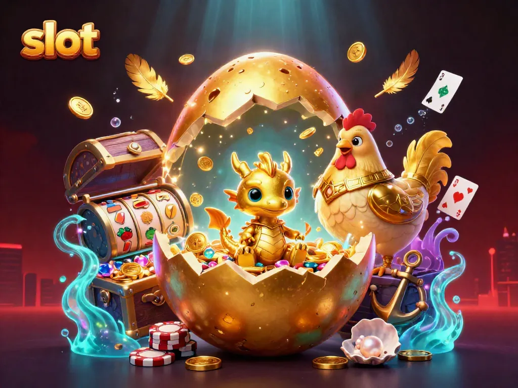 Mendapatkan jackpot terbesar dalam permainan slot gacor di RUPIAHSLOT88 dengan ilustrasi karakter dan simbol slot fantastis.