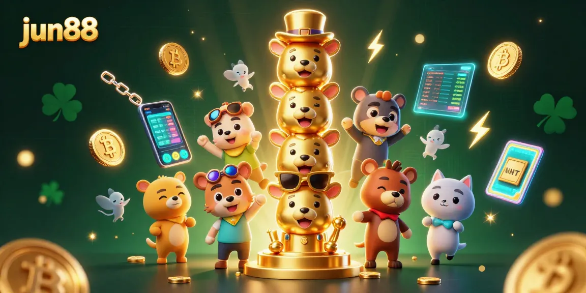 Experience thrilling gameplay at jun88 with dynamic casino elements in a colorful scene.