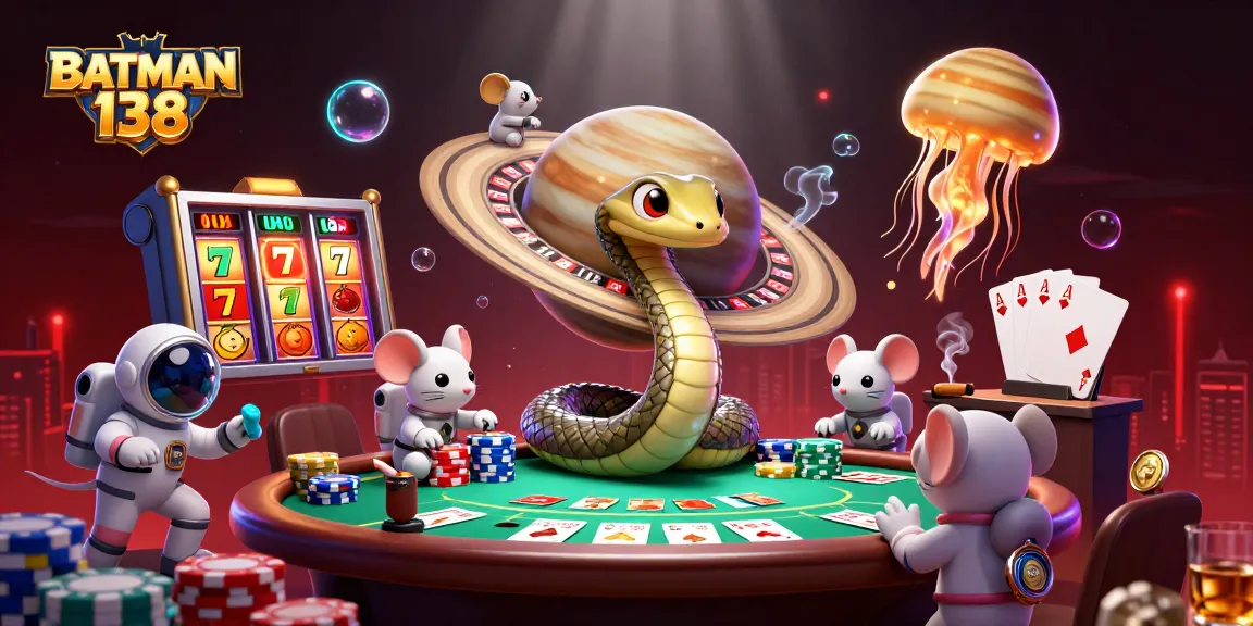 Permainan slot online di BATMAN 138 menampilkan simbol yang menarik dan taruhan menggembirakan