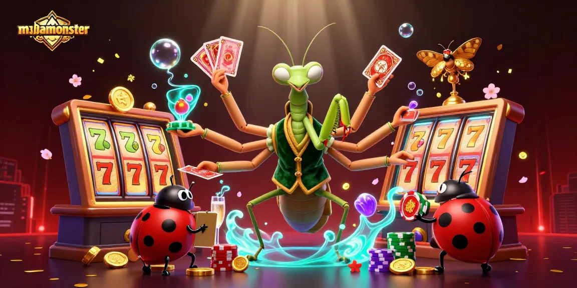 Experience the thrill of mobamonster with vibrant characters and dazzling casino elements!