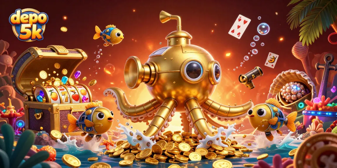 Menangkan hadiah besar dengan depo 5k sambil menikmati permainan mesin slot yang menarik.